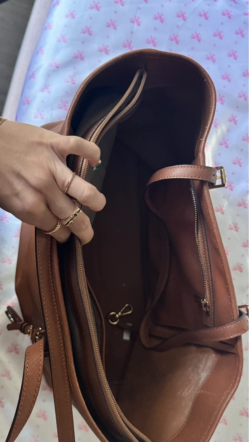 Michael Kors Brown Leather Tote Bag - photo 2