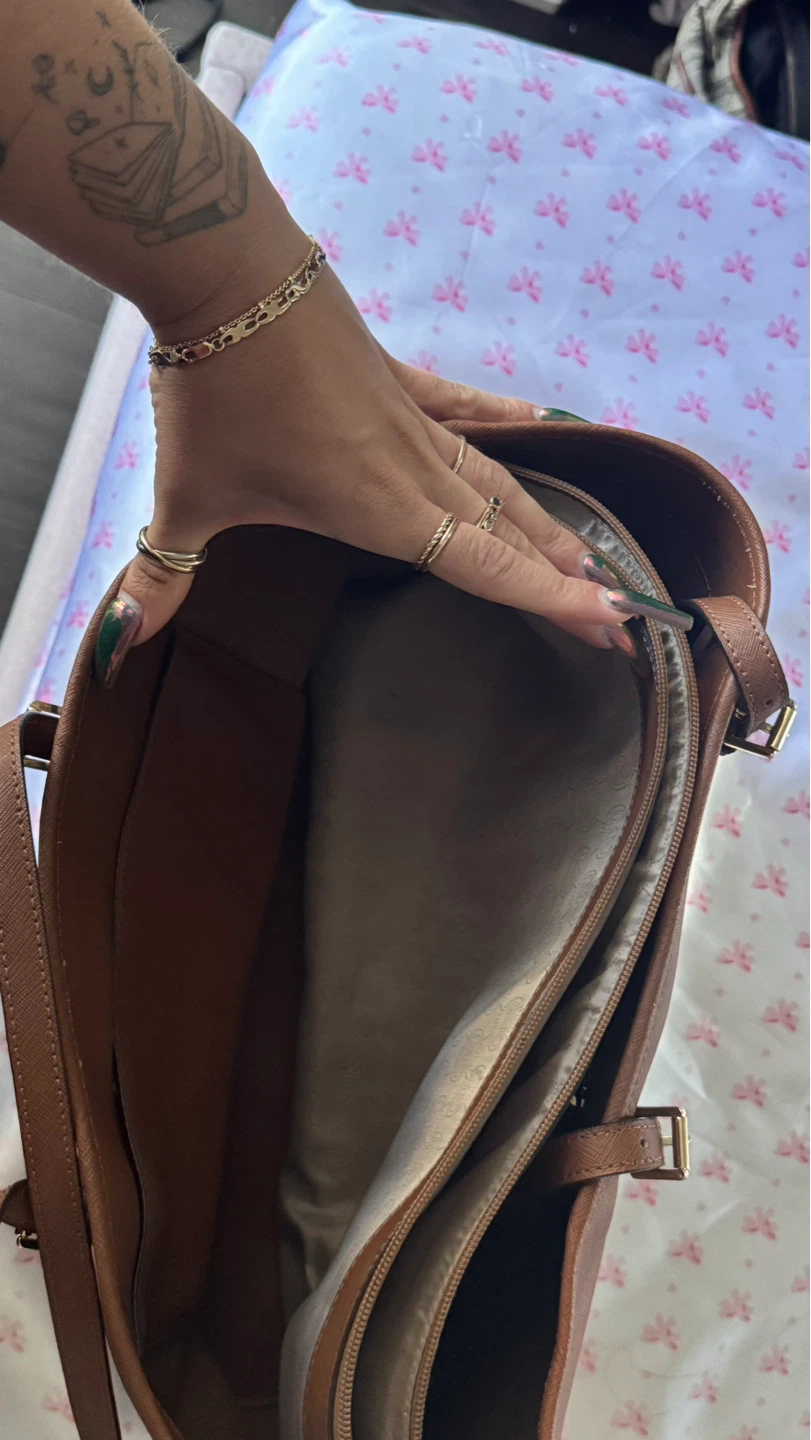 Michael Kors Brown Leather Tote Bag - photo 4