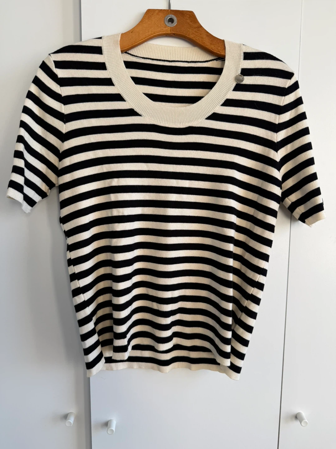 Striped Knit Top