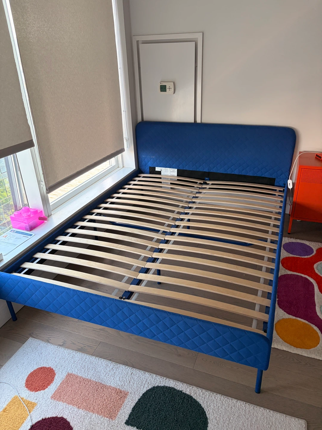 Queen Bed & Zinus Mattress – Excellent Condition – Moving Sale - photo 3