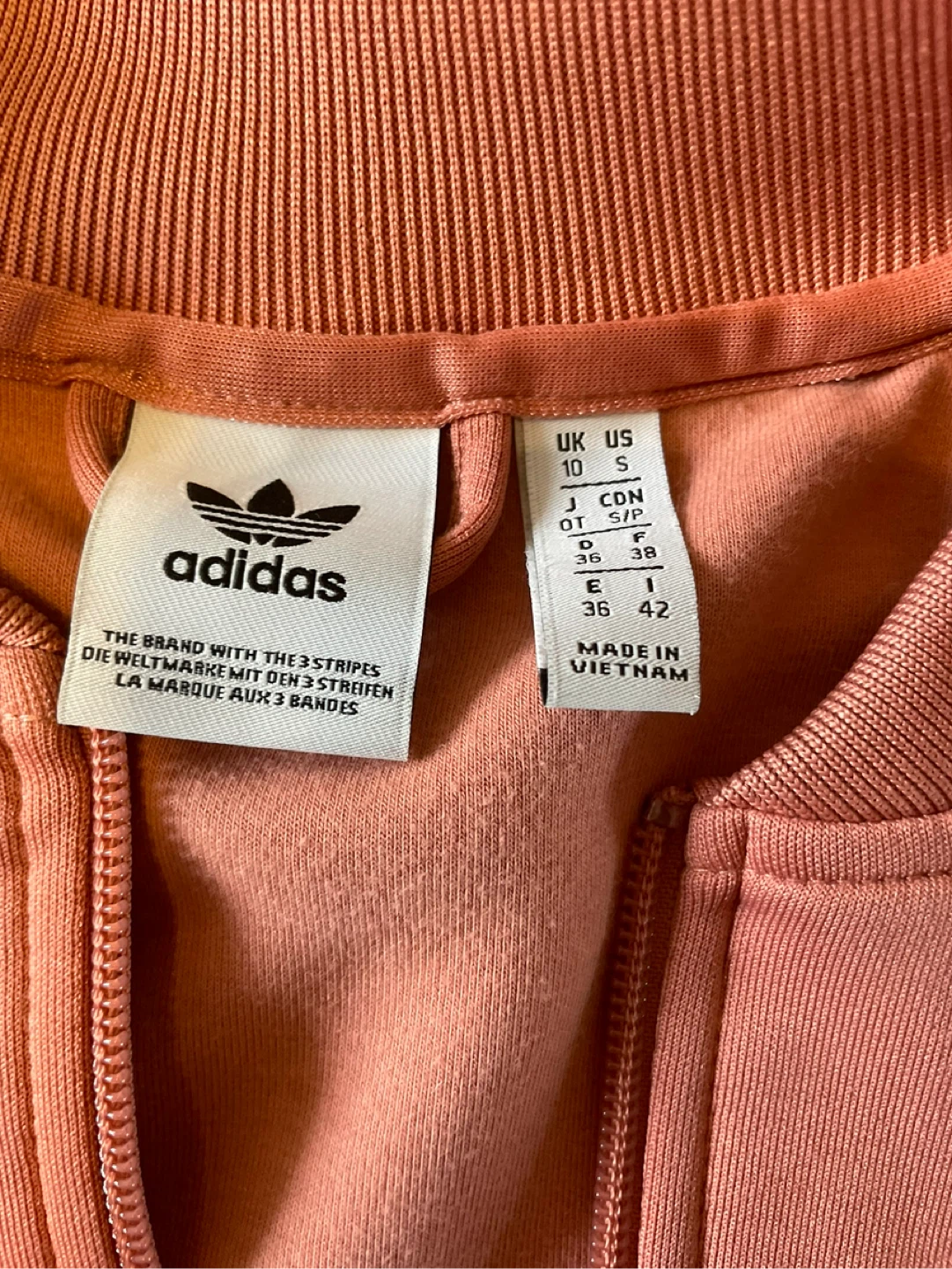 Adidas Track Jacket Pink - photo 2