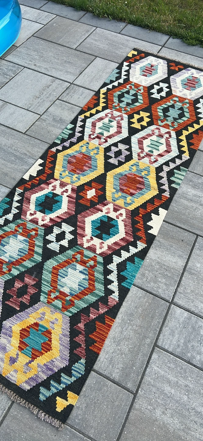 Handmade wool runner - photo 3