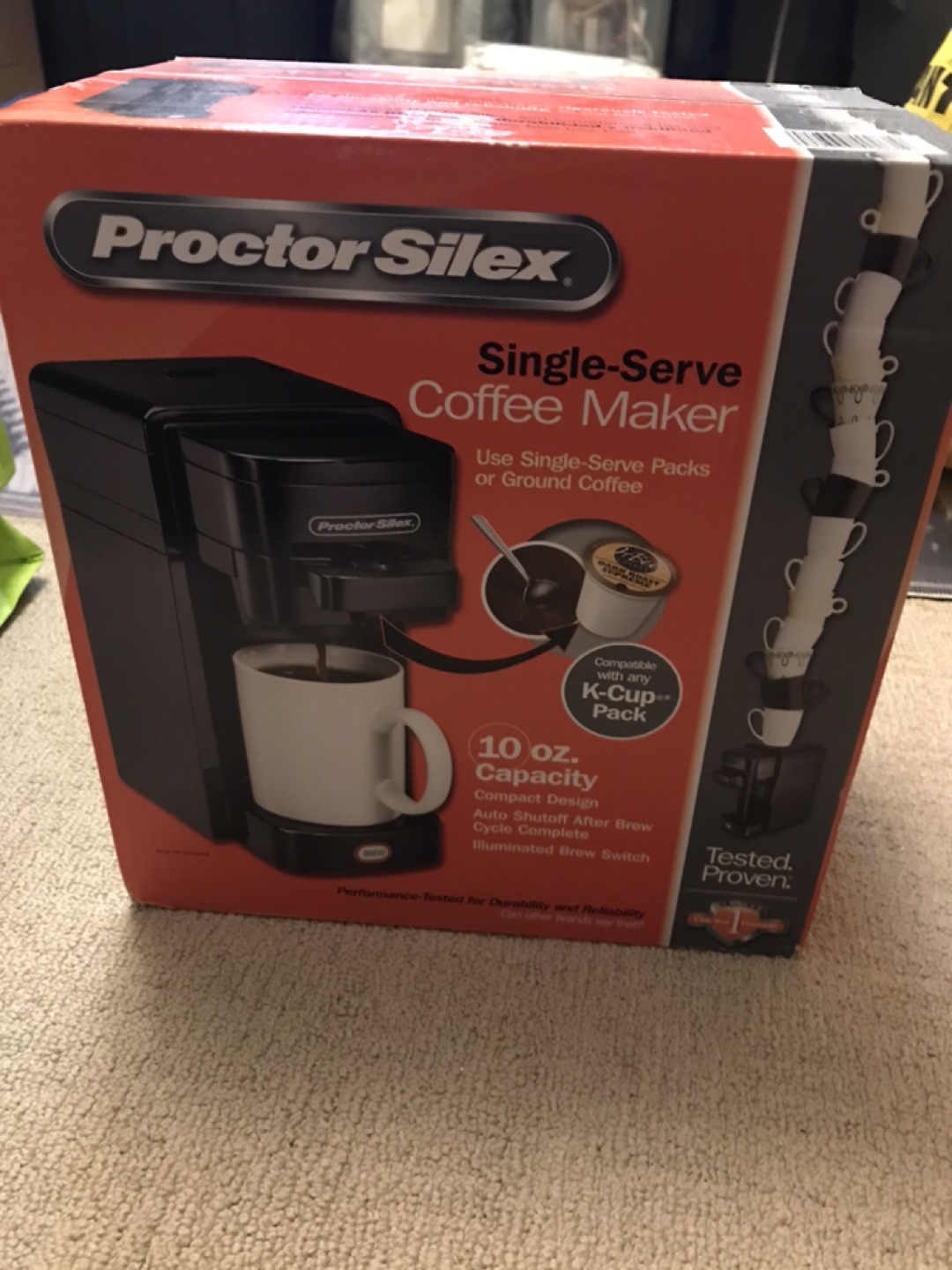 Proctor Silex Single-Serve Coffee Maker