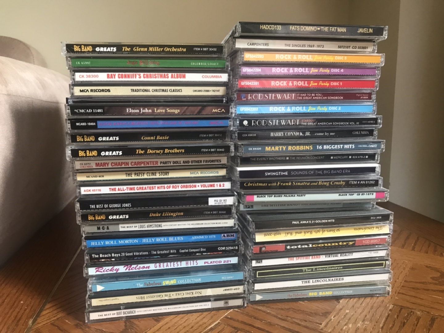 Collection of 30+ Classic Rock, Jazz, and Country CDs