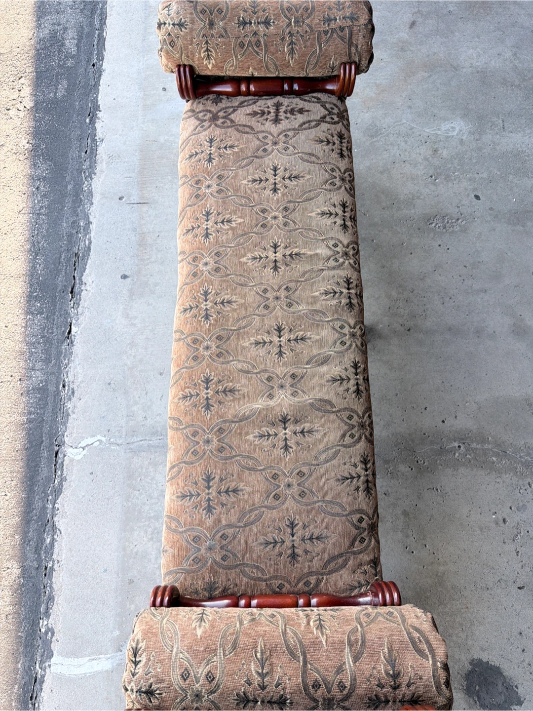 Upholstered Bench with Wooden Frame - photo 5