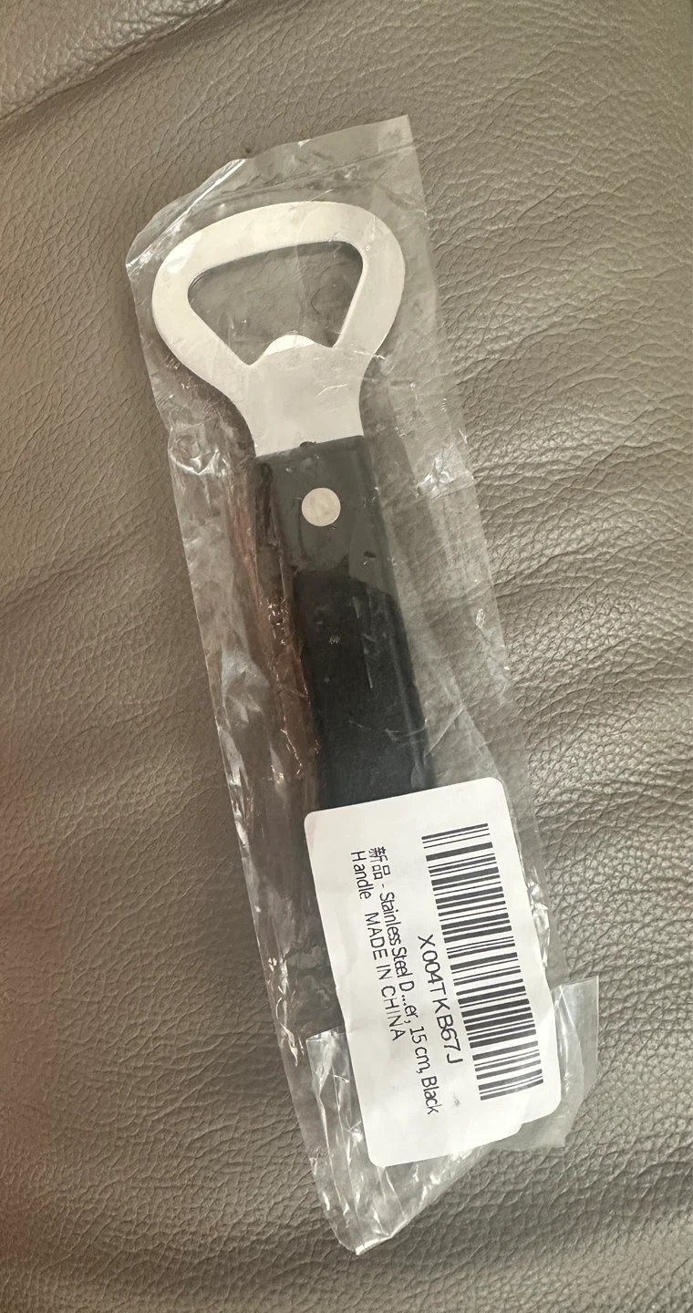 Stainless Steel Bottle Opener New in Package - photo 2