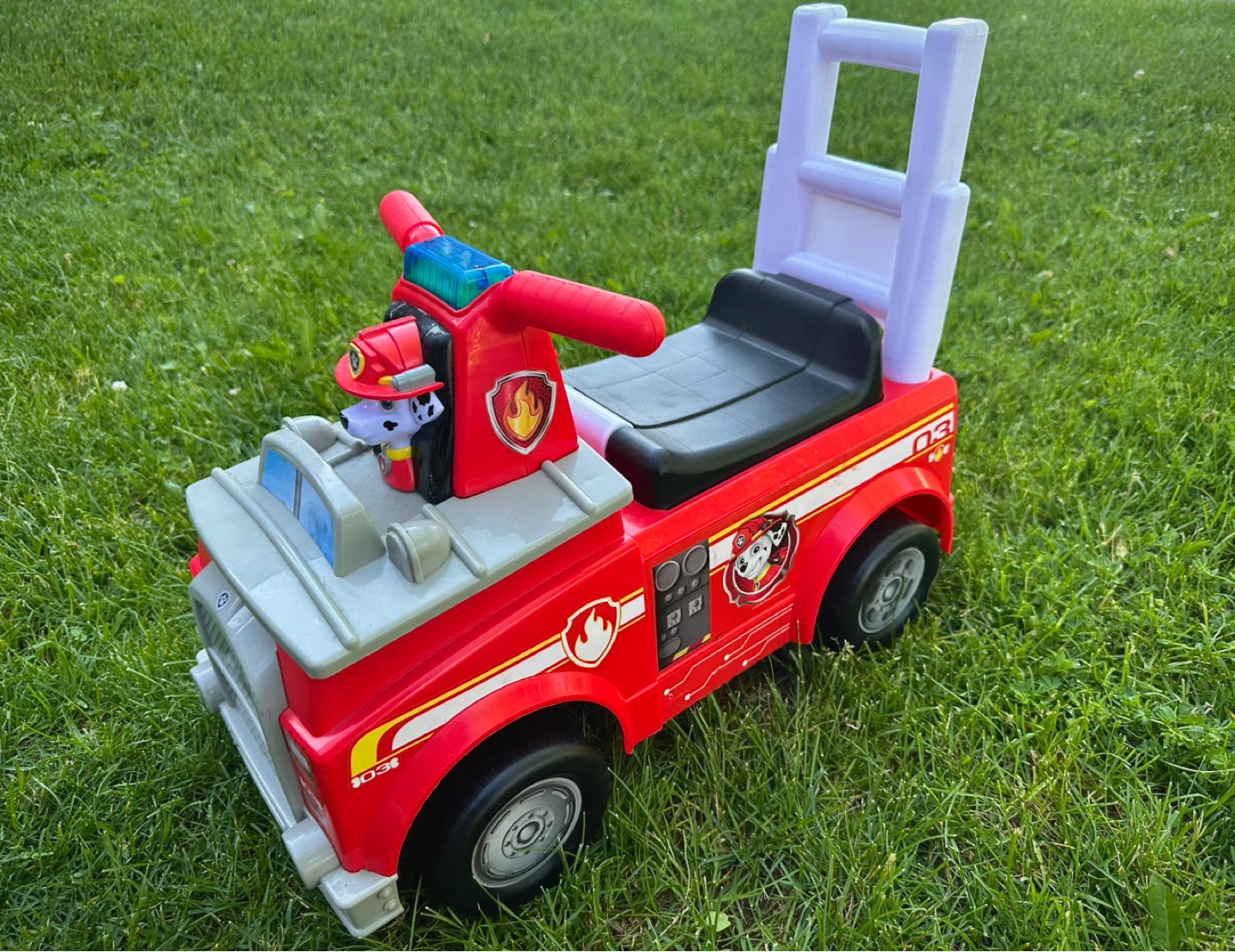 Paw Patrol Marshall Fire Truck Ride-On Toy