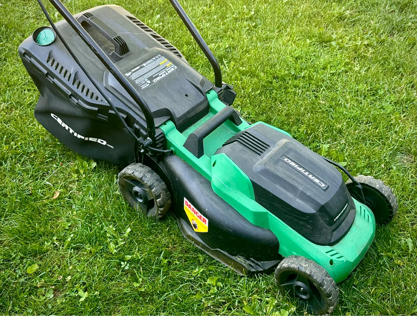 CERTIFIED Cordless Electric Lawn Mower - photo 2