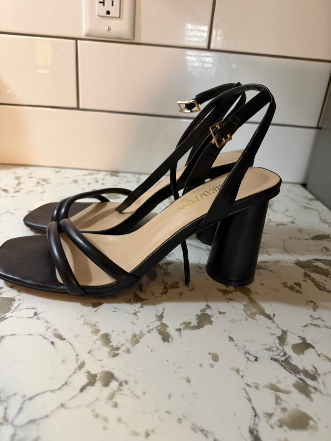 Dream Pairs Black Strappy Block Heel Sandals - photo 2