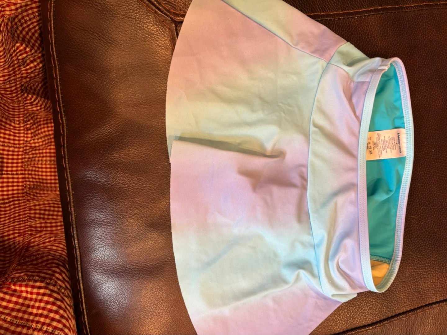 2 different colors of Lands' End Girls Swim Skirt Size 8 - photo 3
