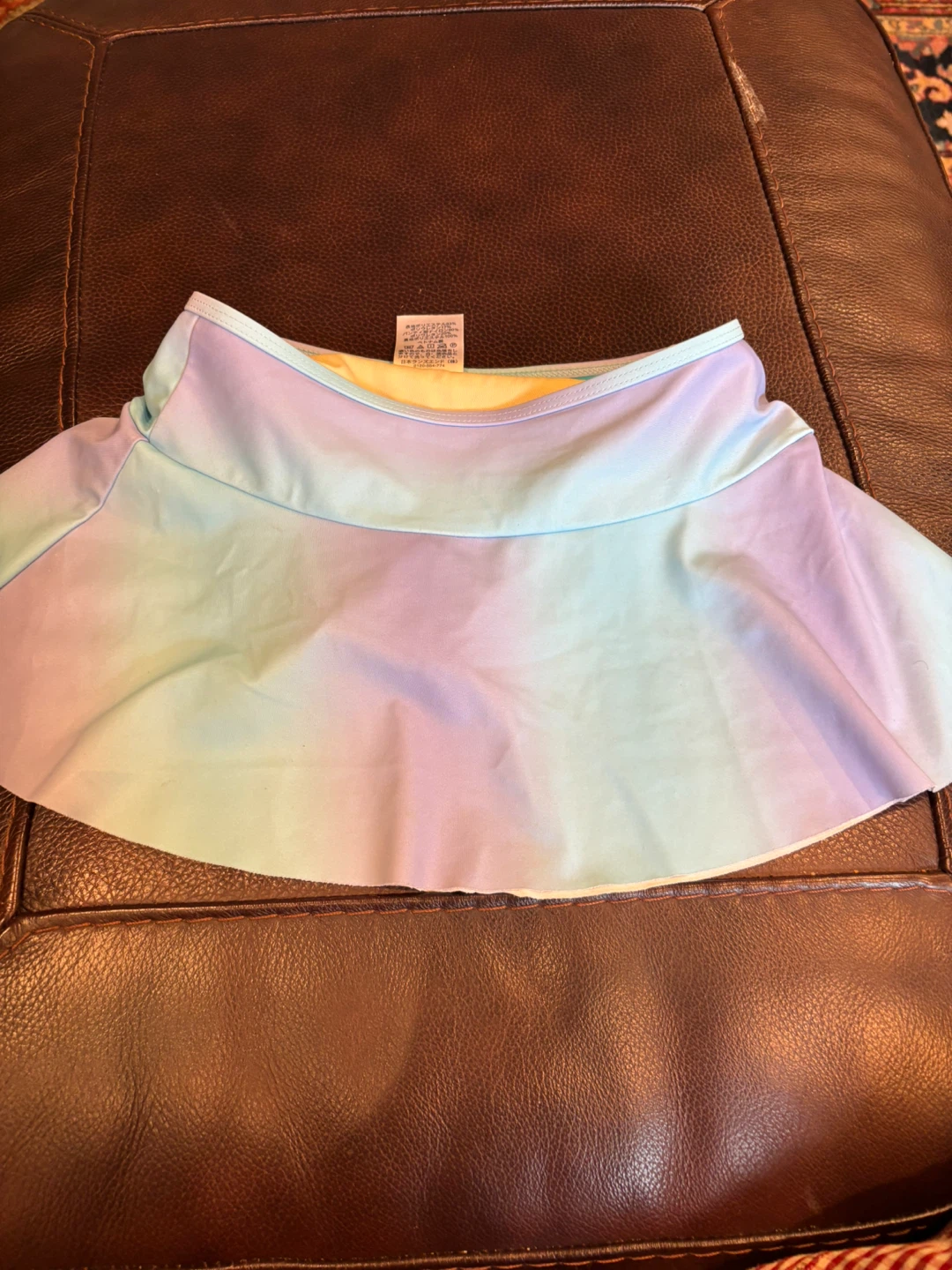 2 different colors of Lands' End Girls Swim Skirt Size 8