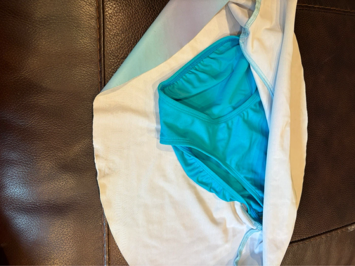 2 different colors of Lands' End Girls Swim Skirt Size 8 - photo 4