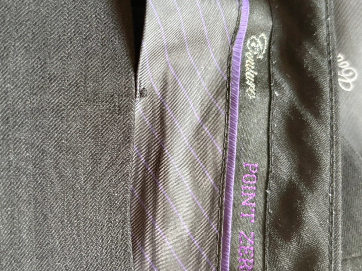 Point Zero Couture Black Blazer - Size 34/36 - photo 4