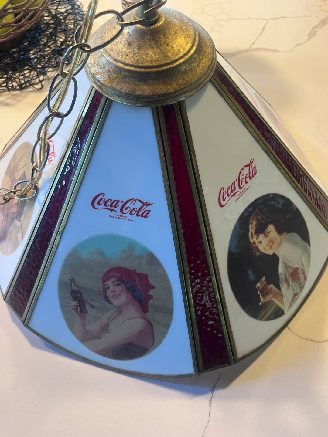 Coca-Cola Pendant Light Fixture