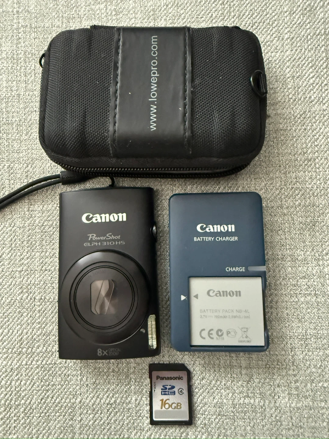 Canon PowerShot ELPH 310 HS Digital Camera Bundle - photo 2