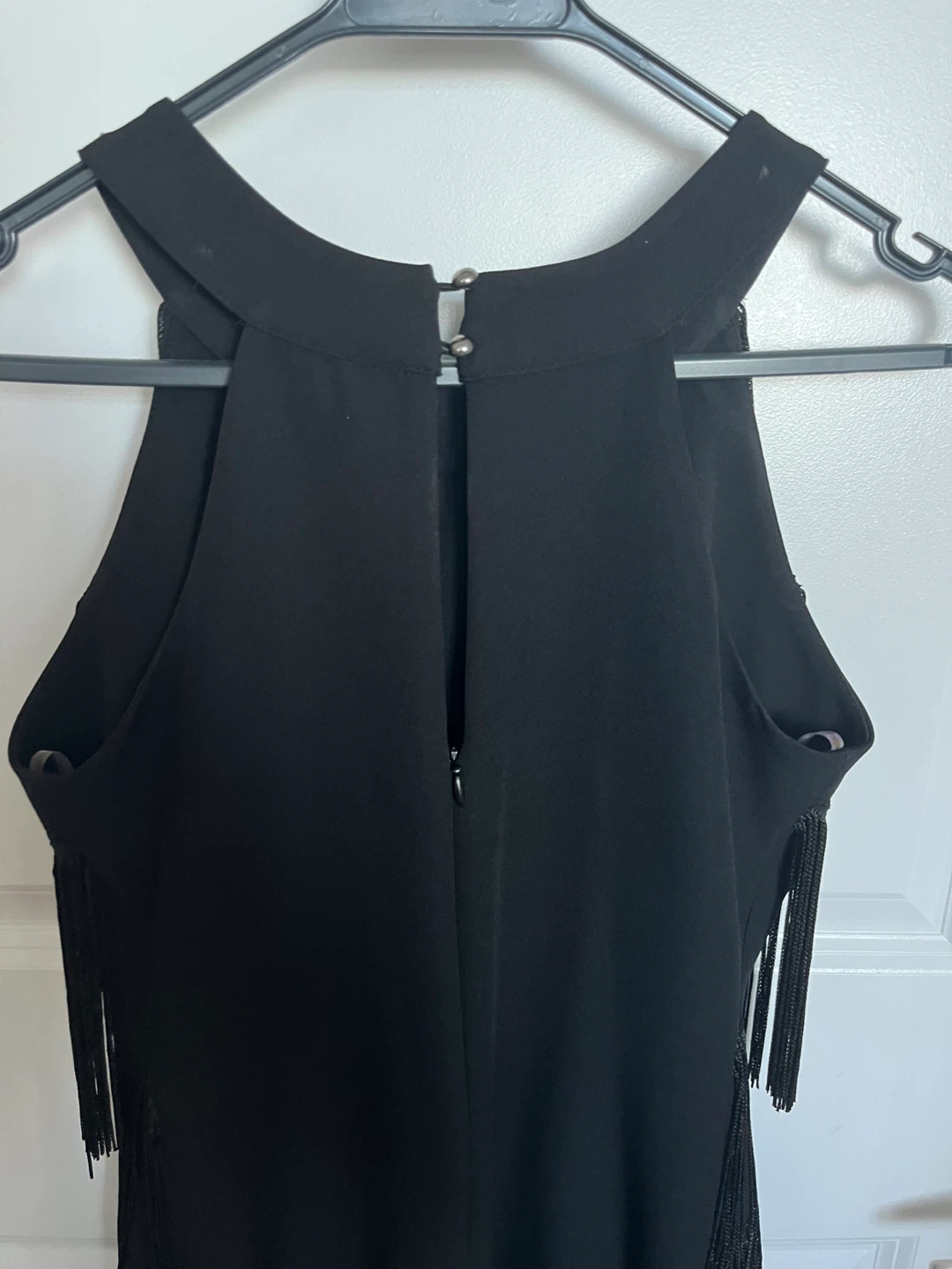 Gatsby 1920s inspired Black Mini Fringed Dress - photo 4