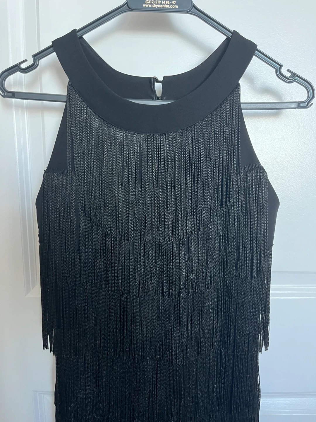 Gatsby 1920s inspired Black Mini Fringed Dress - photo 3