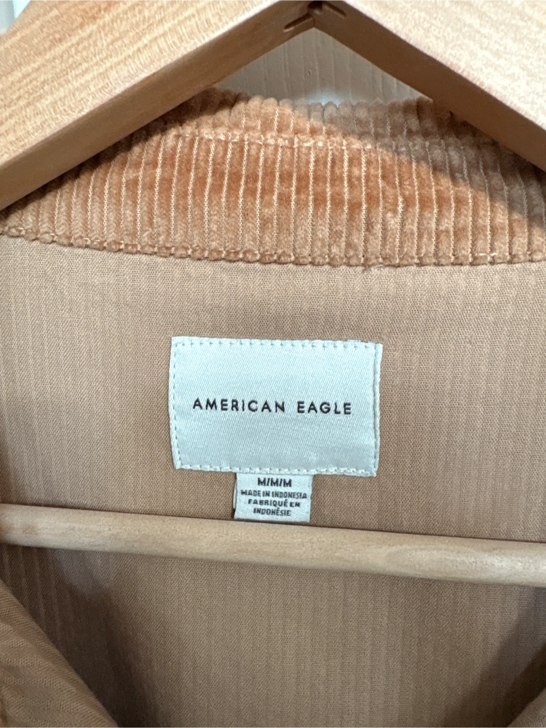 American Eagle Corduroy Shirt - Size M - photo 3