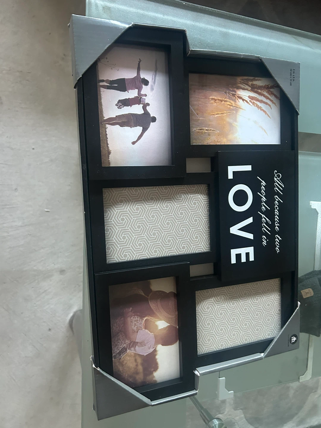 Multi-Photo Frame with "LOVE" design - photo 2