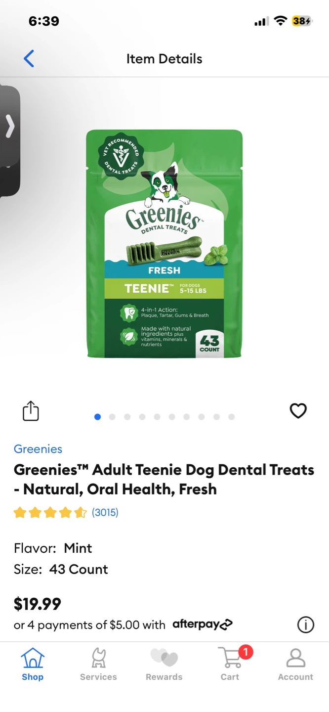 Small Dog Dental Treats Lot - photo 3