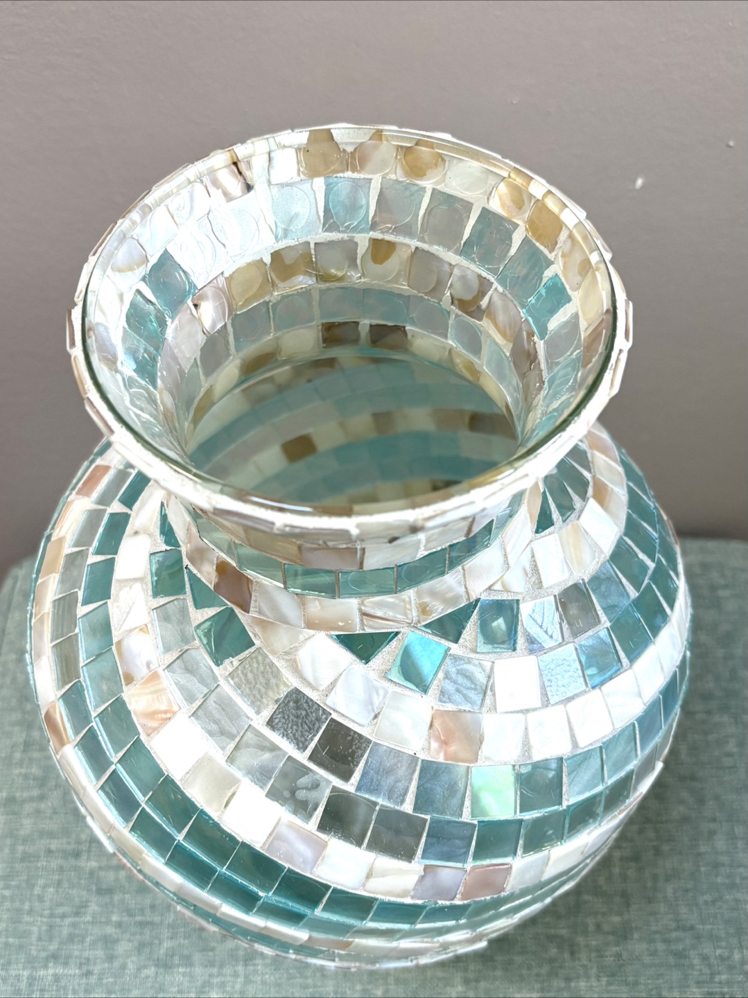 Hand Made Mosaic Vase - photo 4