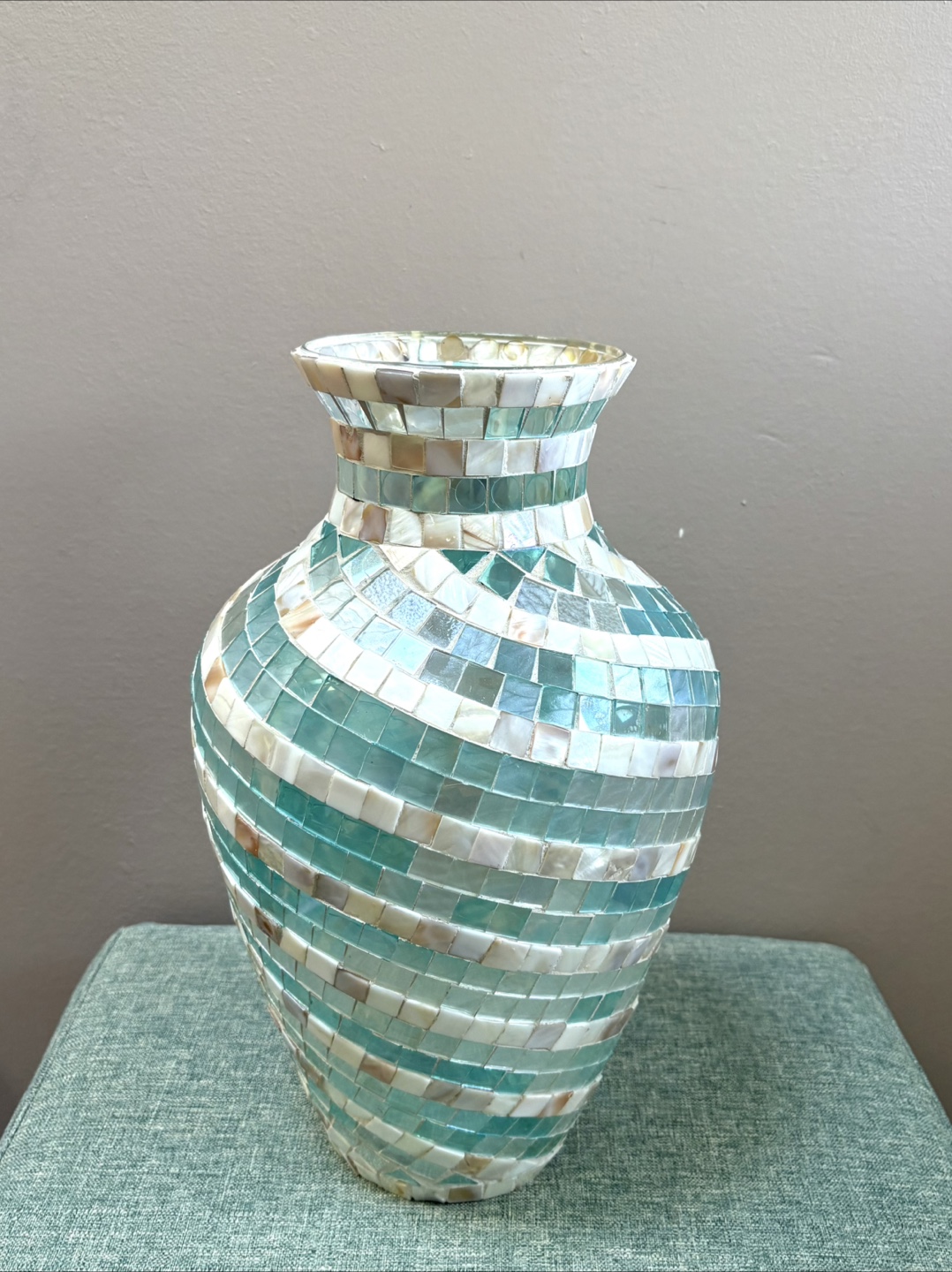 Hand Made Mosaic Vase