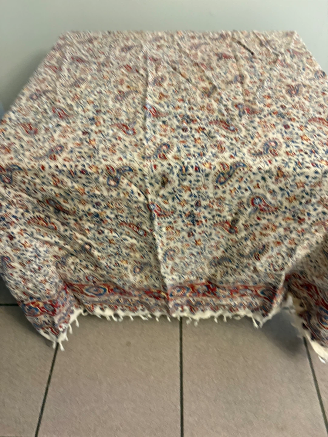 Vintage Beaded Scarf/Table Runner - photo 3