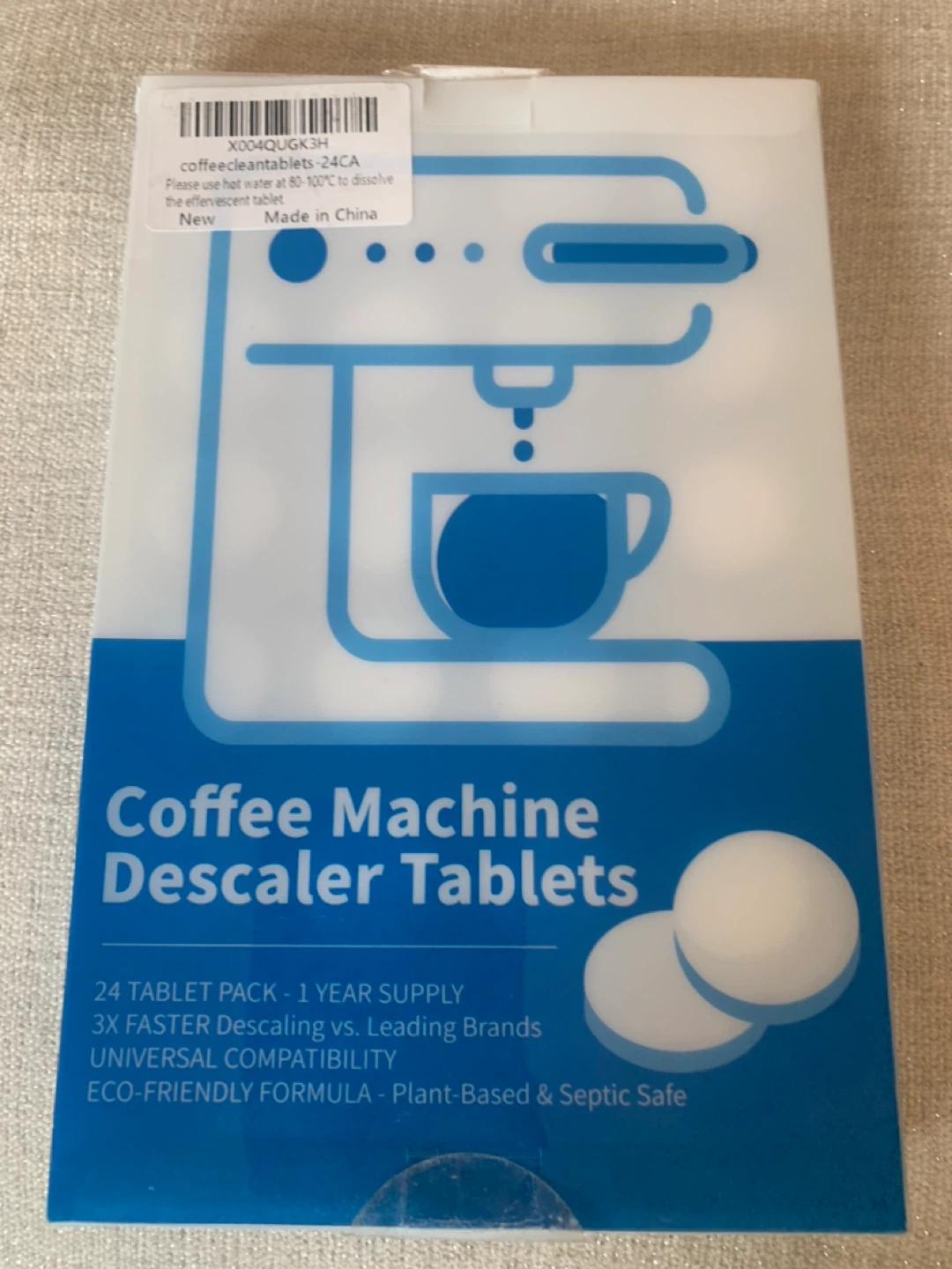 Coffee Machine Descaler Tablets - 24 Pack - photo 3