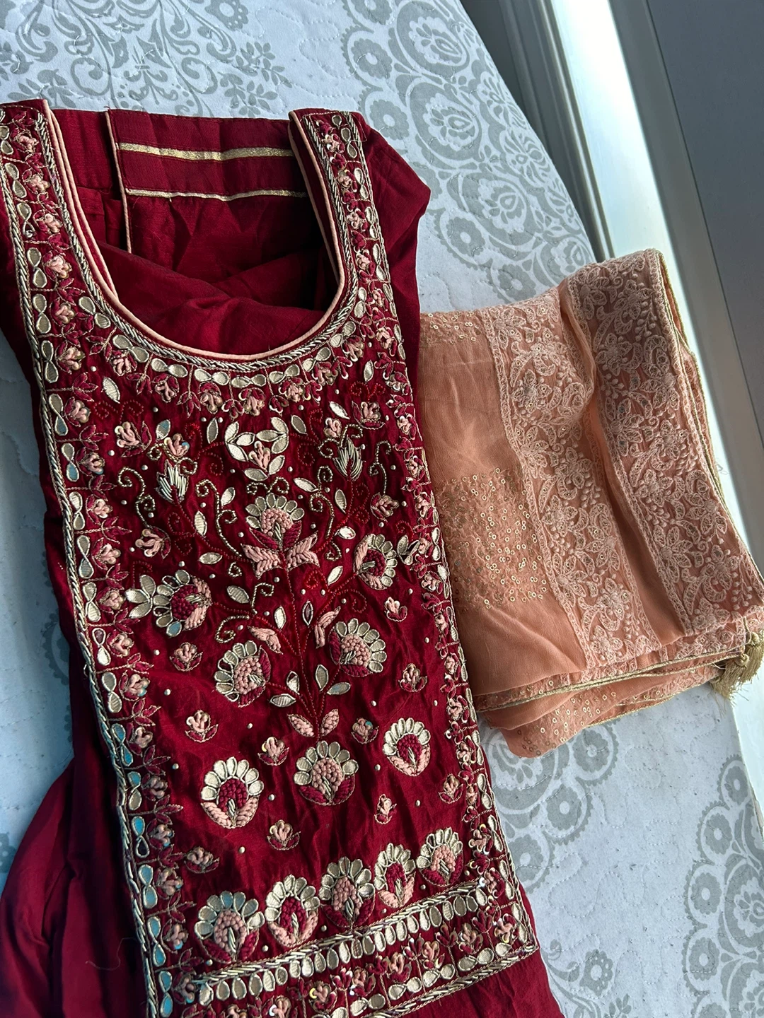 Embroidered Indian Suit - photo 3