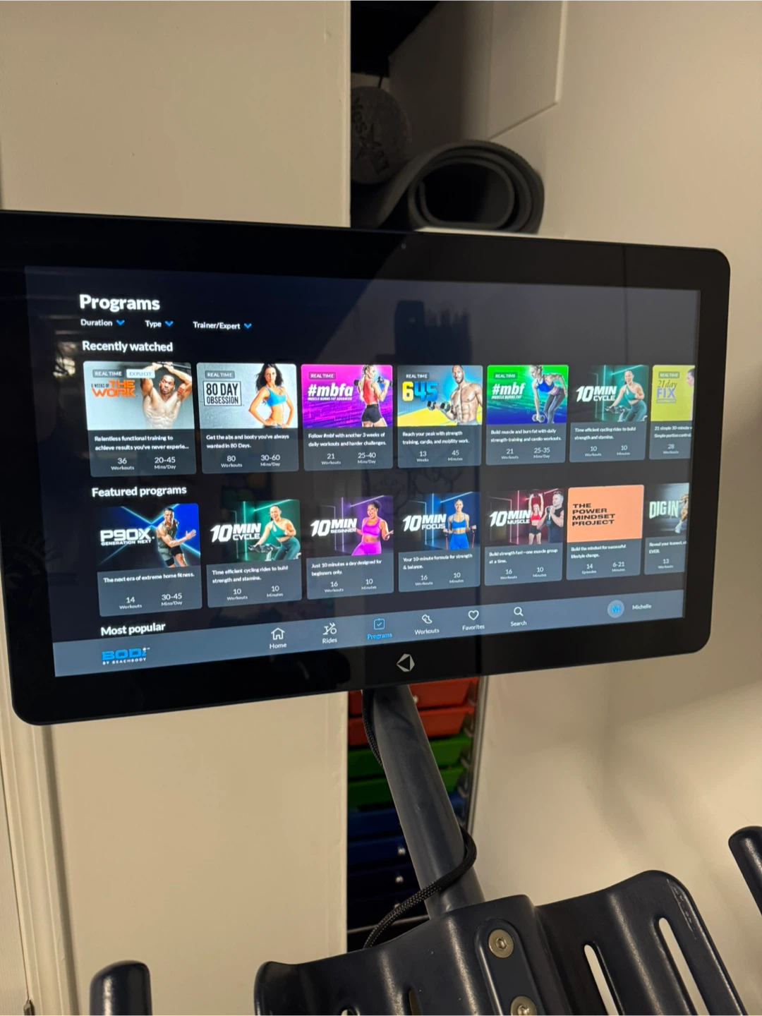 MYX Fitness Bike with Screen - photo 2