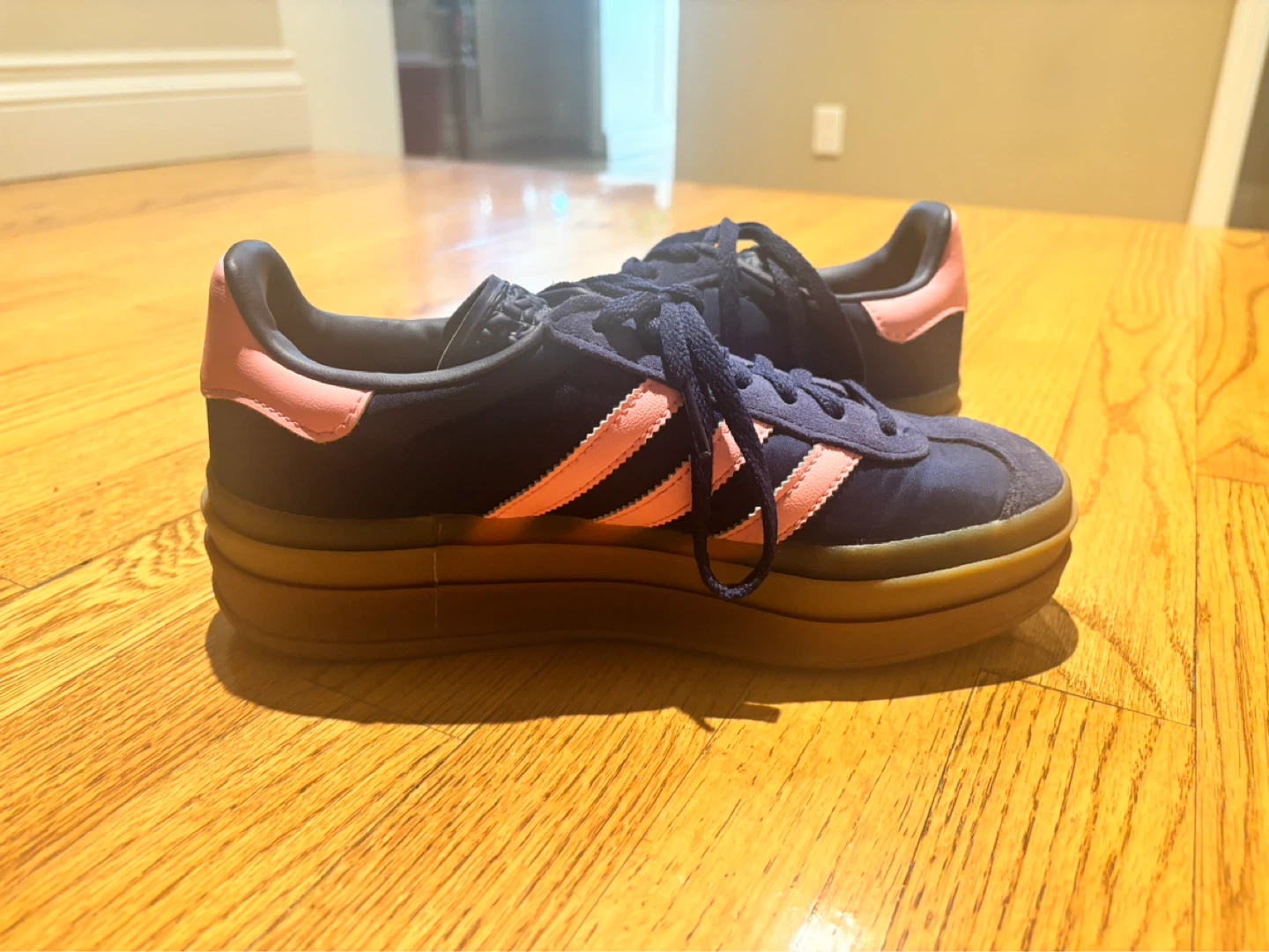 Used Adidas Gazelle Platform Sneakers - photo 3