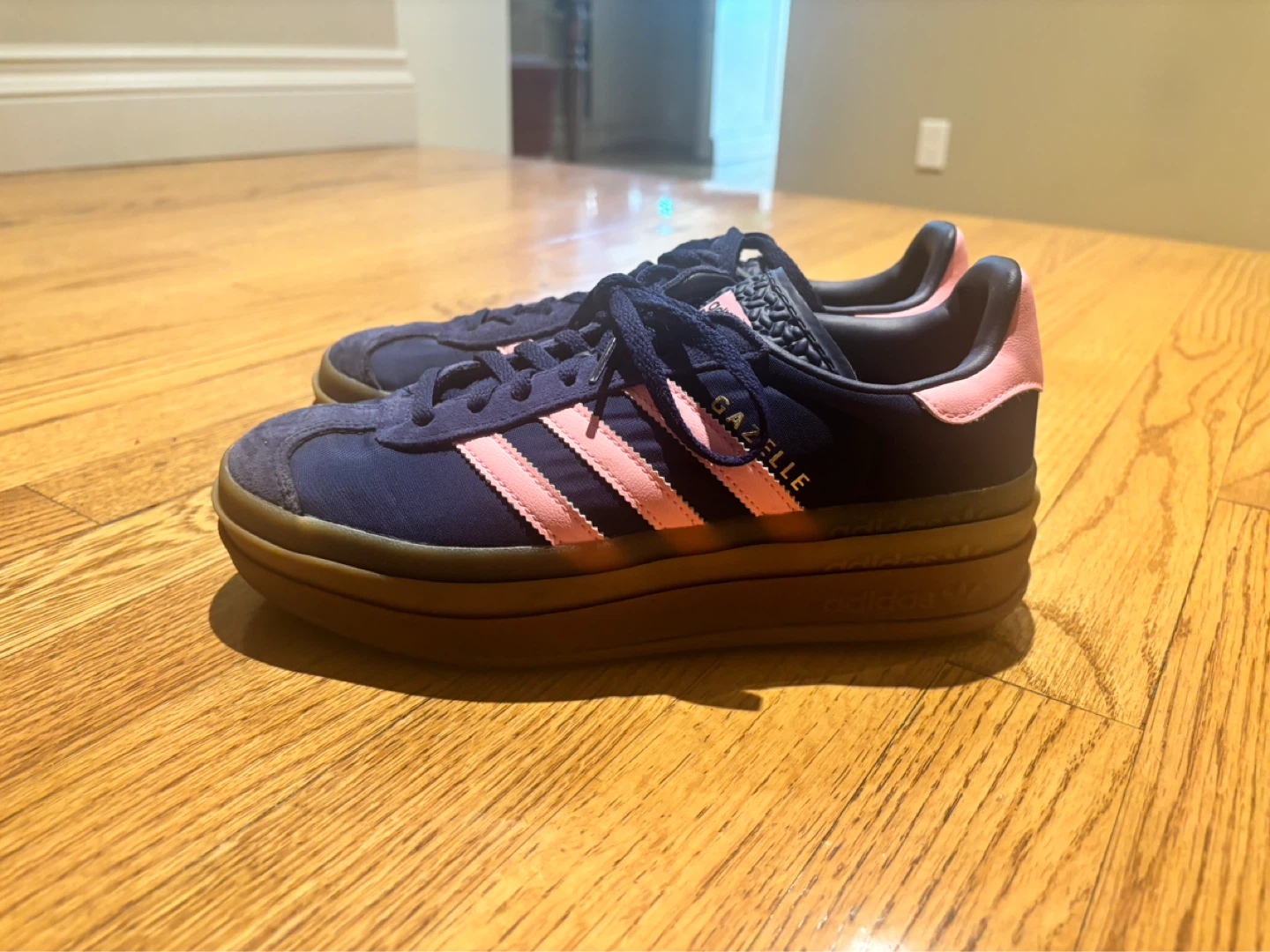 Used Adidas Gazelle Platform Sneakers - photo 2
