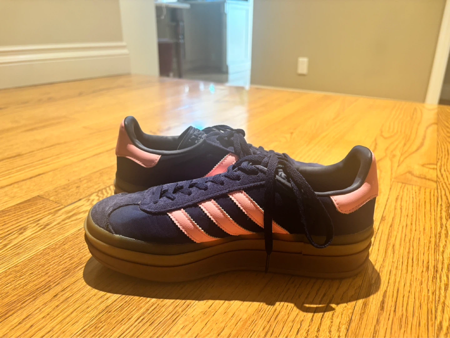 Used Adidas Gazelle Platform Sneakers - photo 4