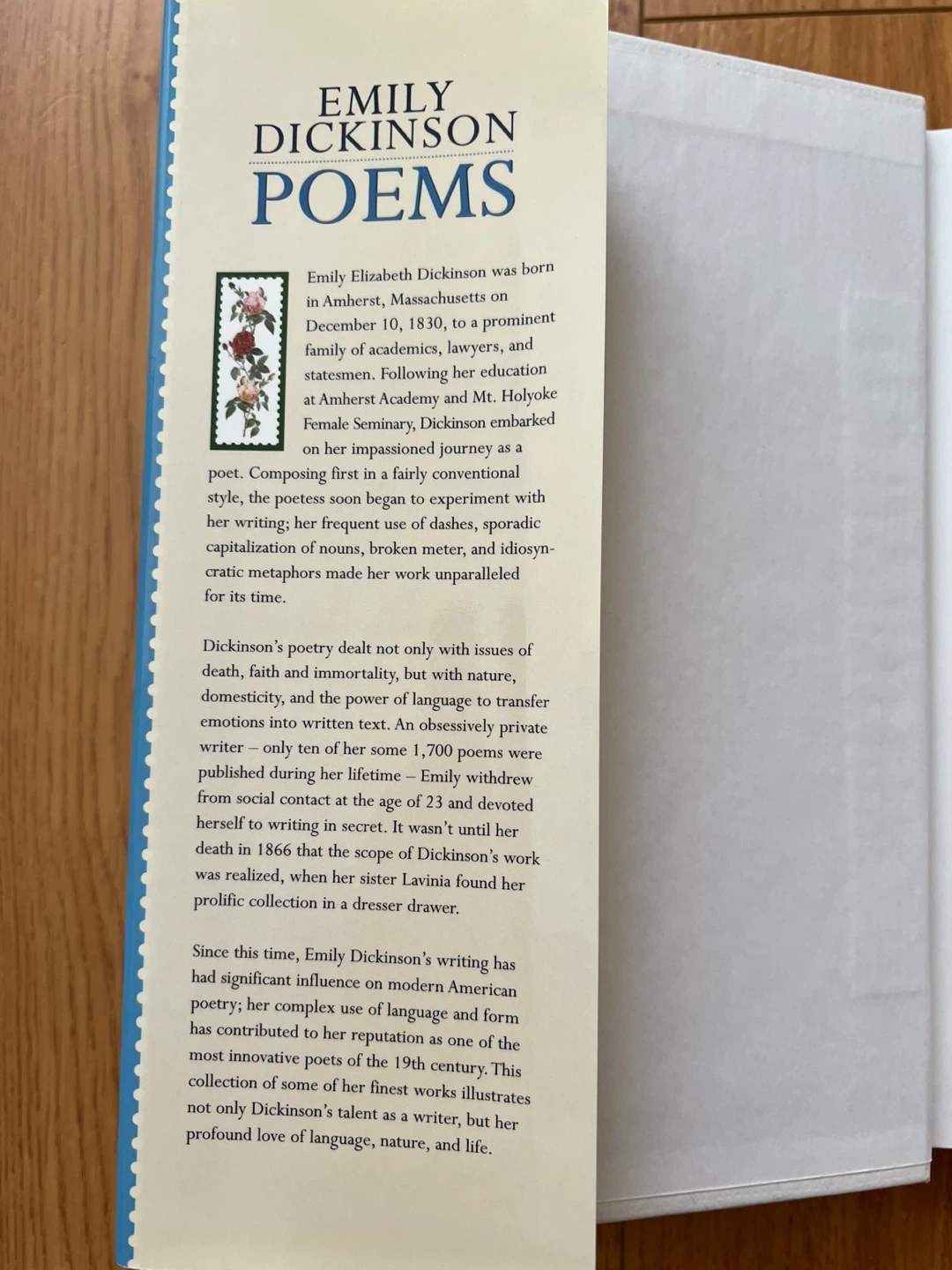 Emily Dickinson Poems Book - photo 2