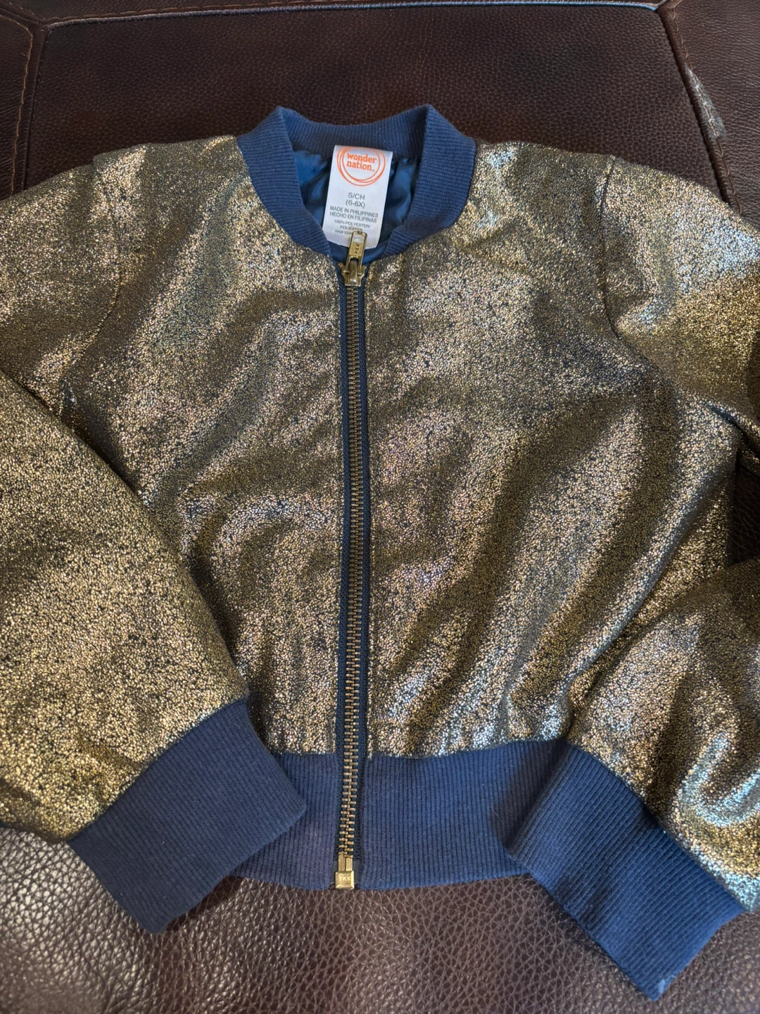 Wonder Nation Girls Star Dress & Jacket Set - Size S/CH (6-6X) - photo 4