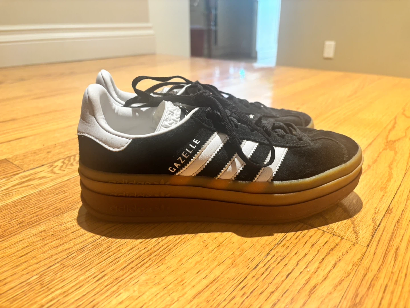 Used Adidas Gazelle Platform Sneakers - photo 3