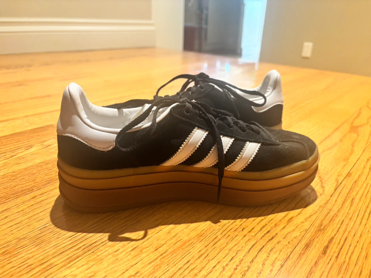 Used Adidas Gazelle Platform Sneakers - photo 5