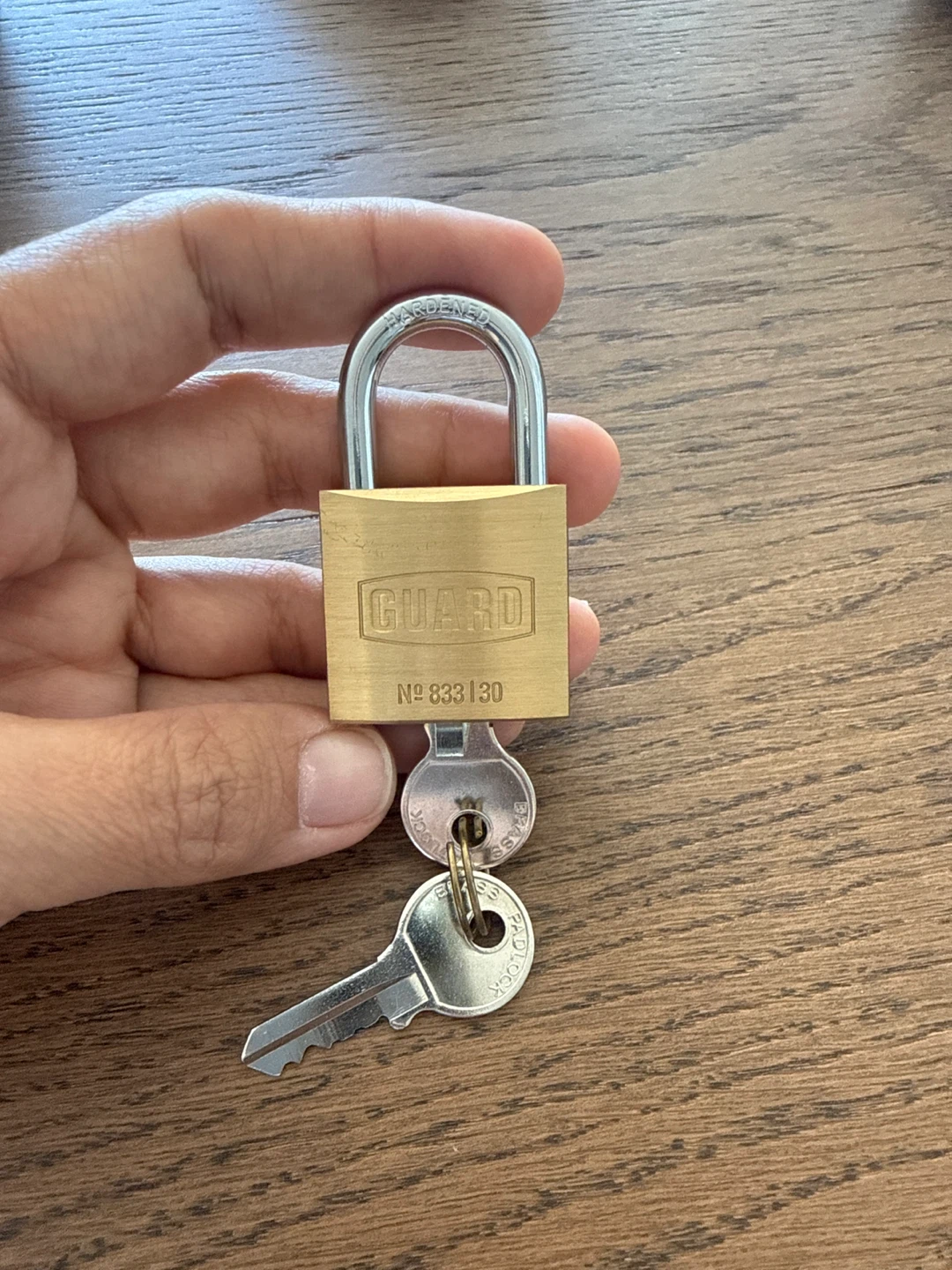 GUARD Padlock with 2 Keys