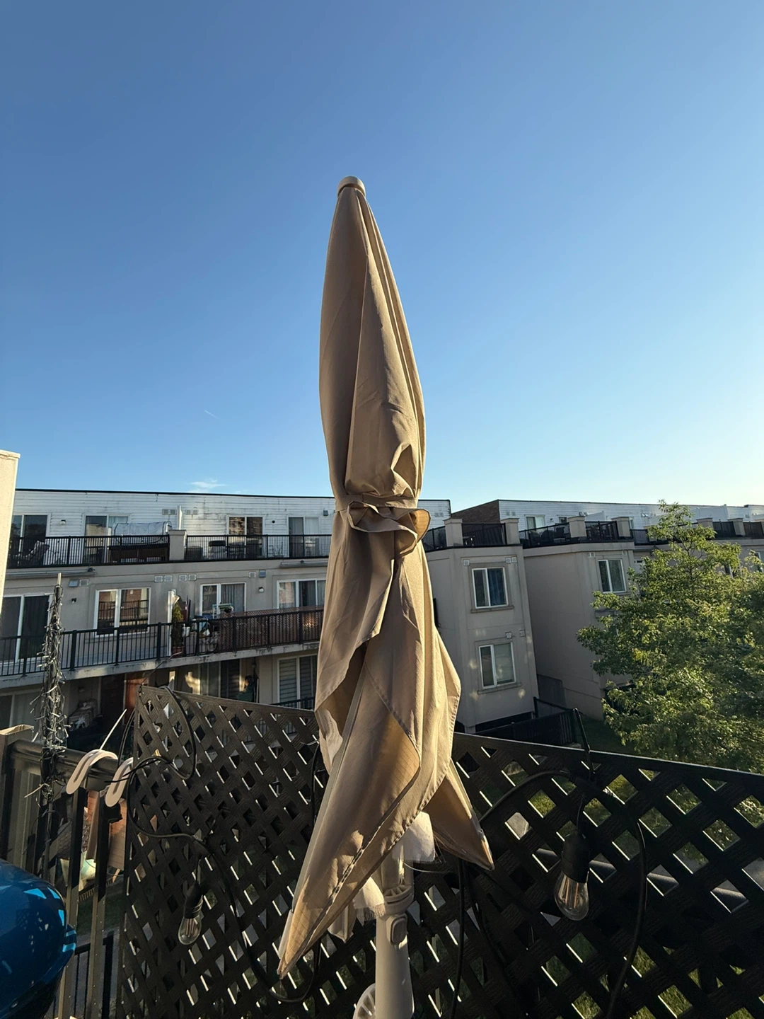Tan Patio Umbrella - photo 3