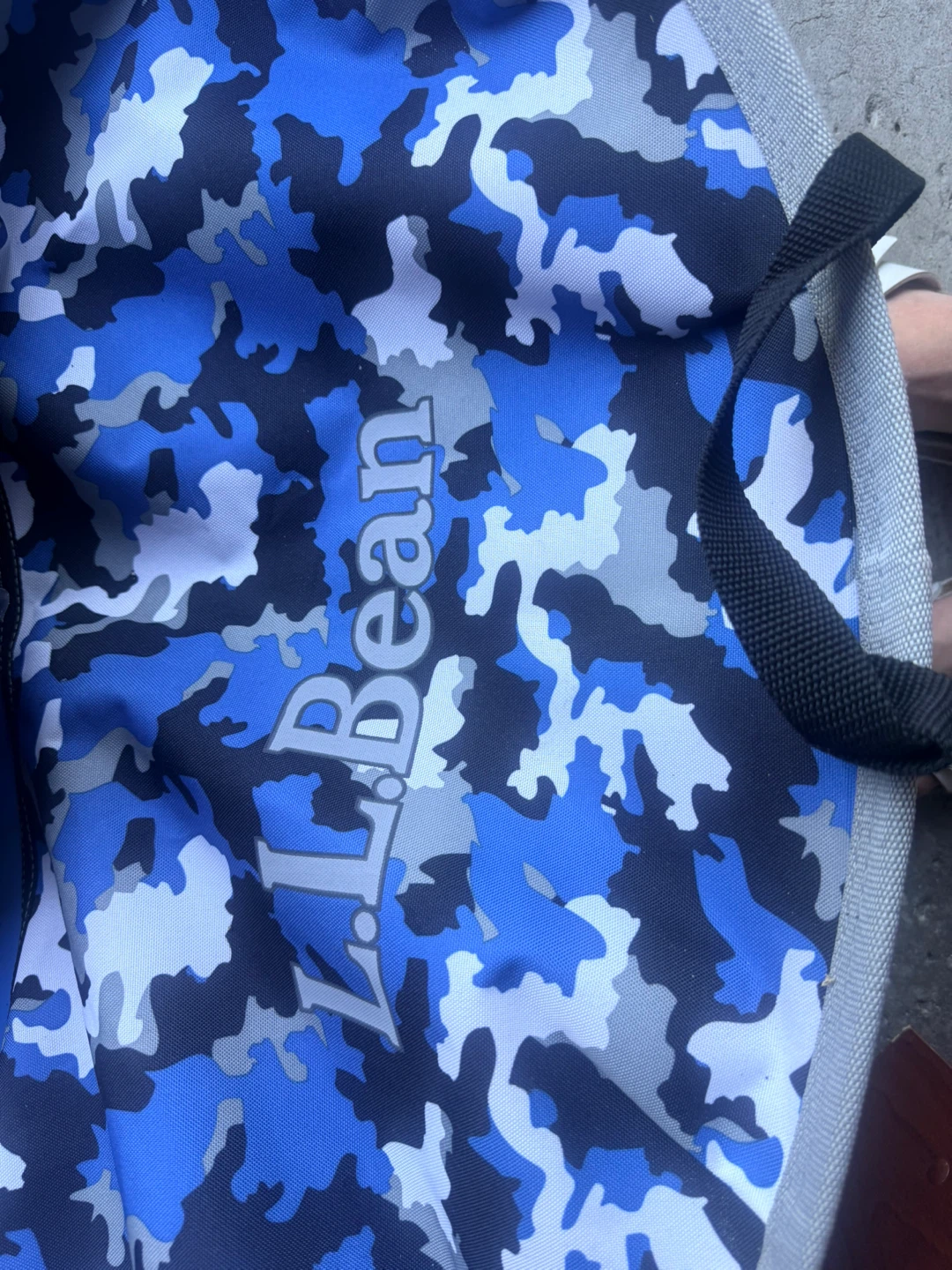 L.L.Bean Blue Camo toboggan Inner Tubes - photo 2