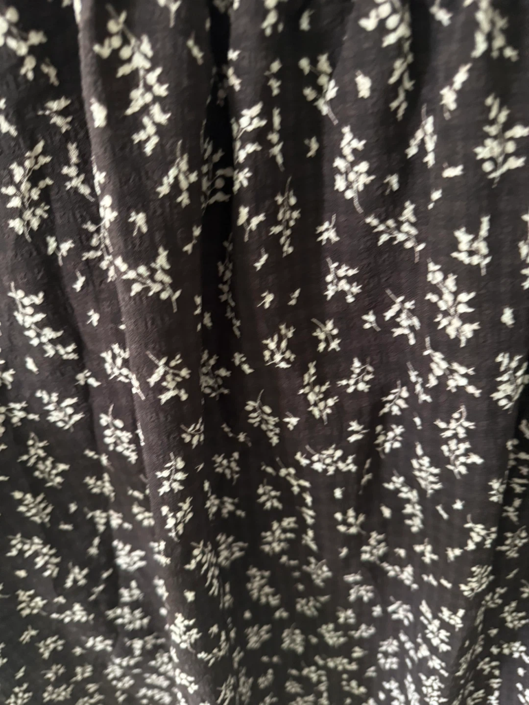 Brown Floral Midi Skirt size s-M - photo 3