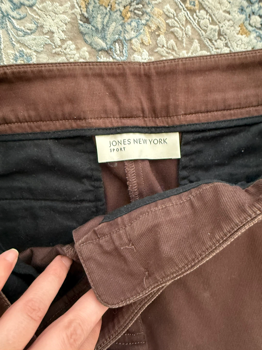 Jones New York Sport Brown Pants size 8 - photo 3