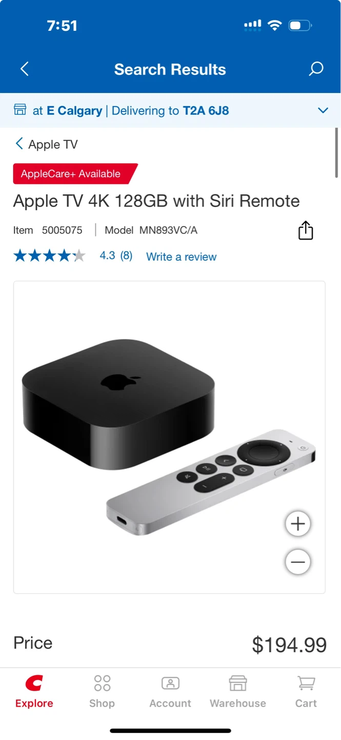 Apple TV 4K 128GB with Siri Remote - photo 3