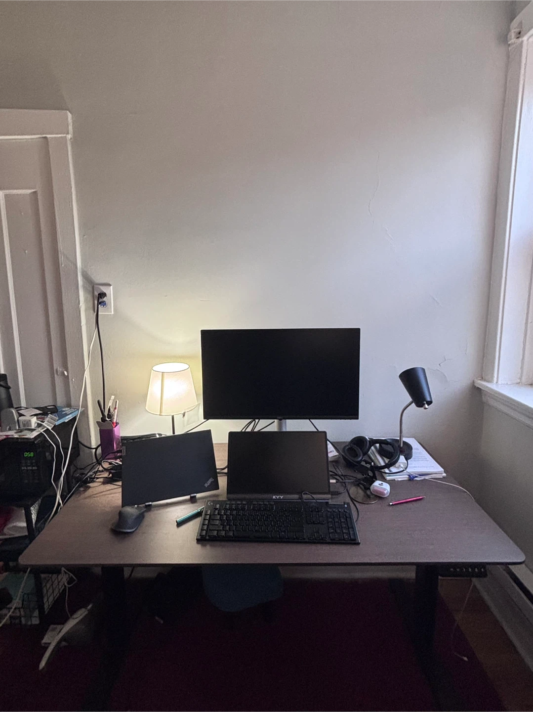 Flexispot Pro Standing Desk (E5) - Dark Bamboo frame (55x28) - photo 5
