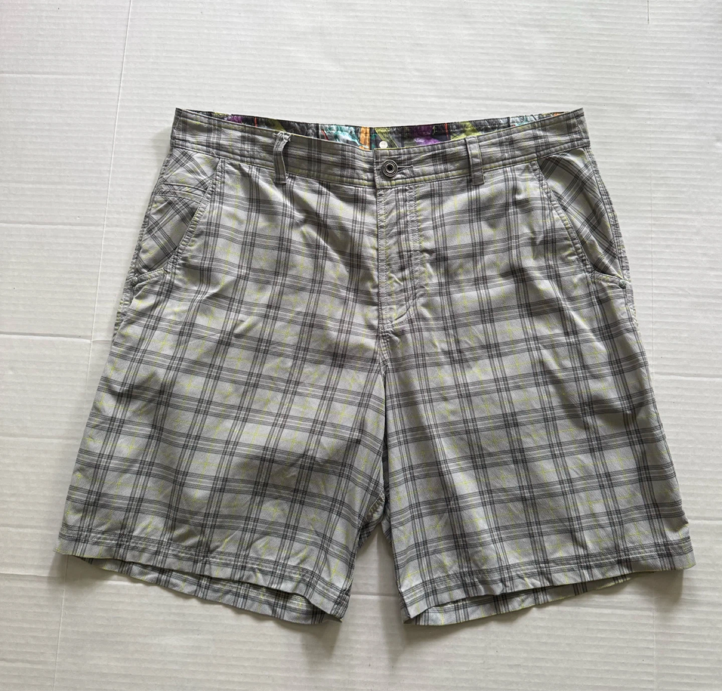 Lululemon Plaid Shorts