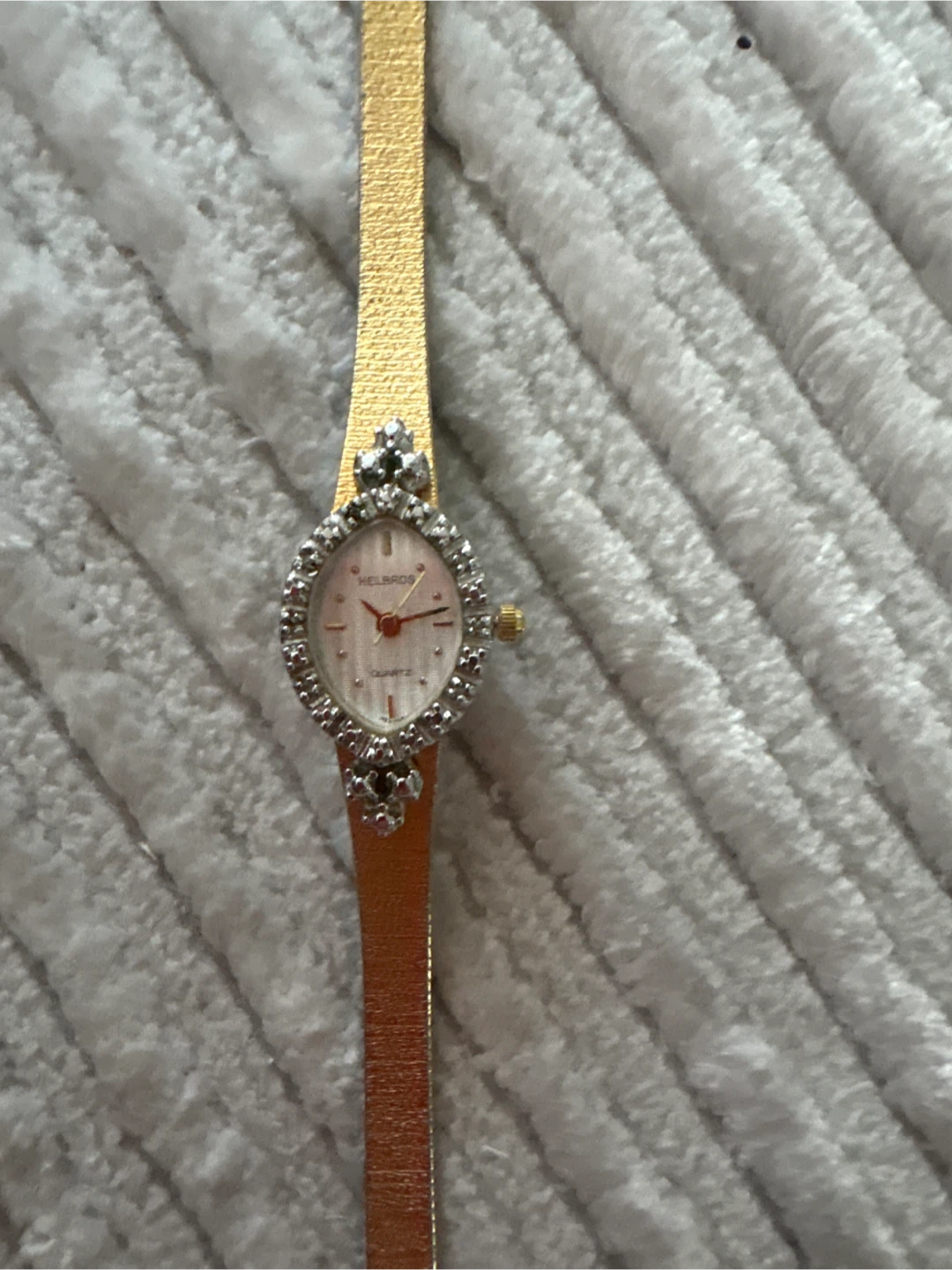 Helbros Quartz Watch with Crystal Accents - photo 2