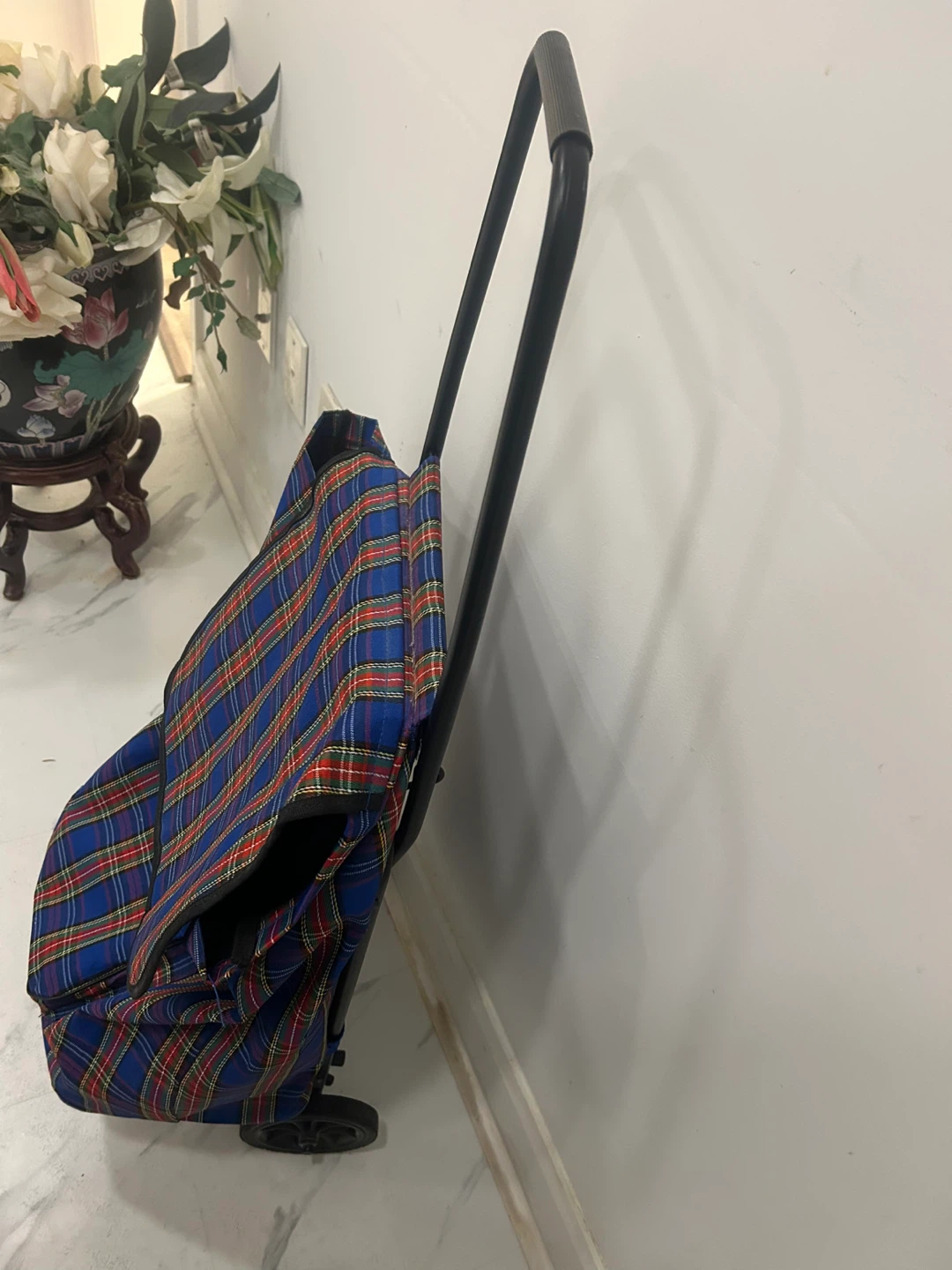 Tartan Shopping Trolley Bag - photo 2