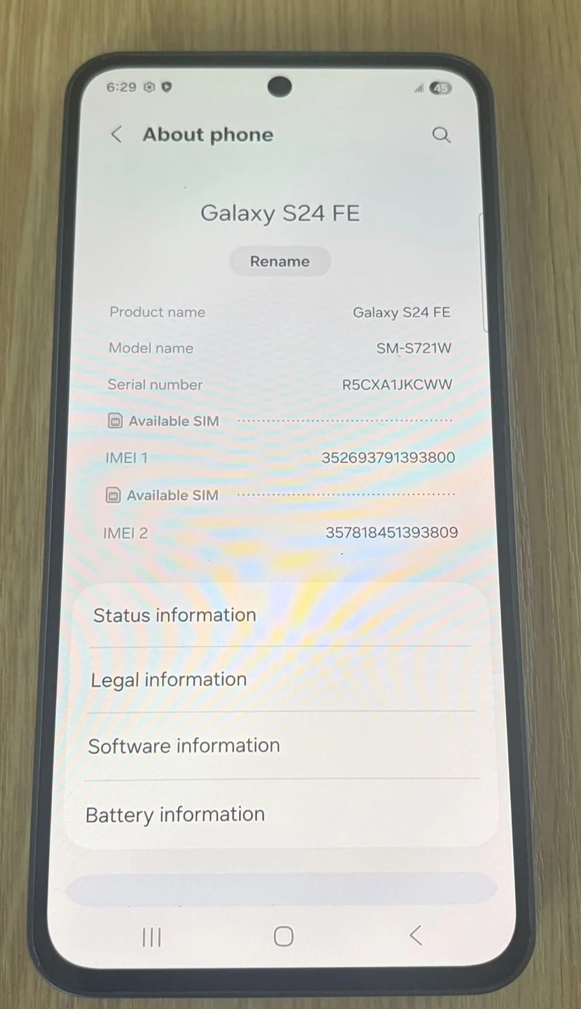 Samsung Galaxy S24 FE 5G – 128GB – Excellent Condition - photo 4
