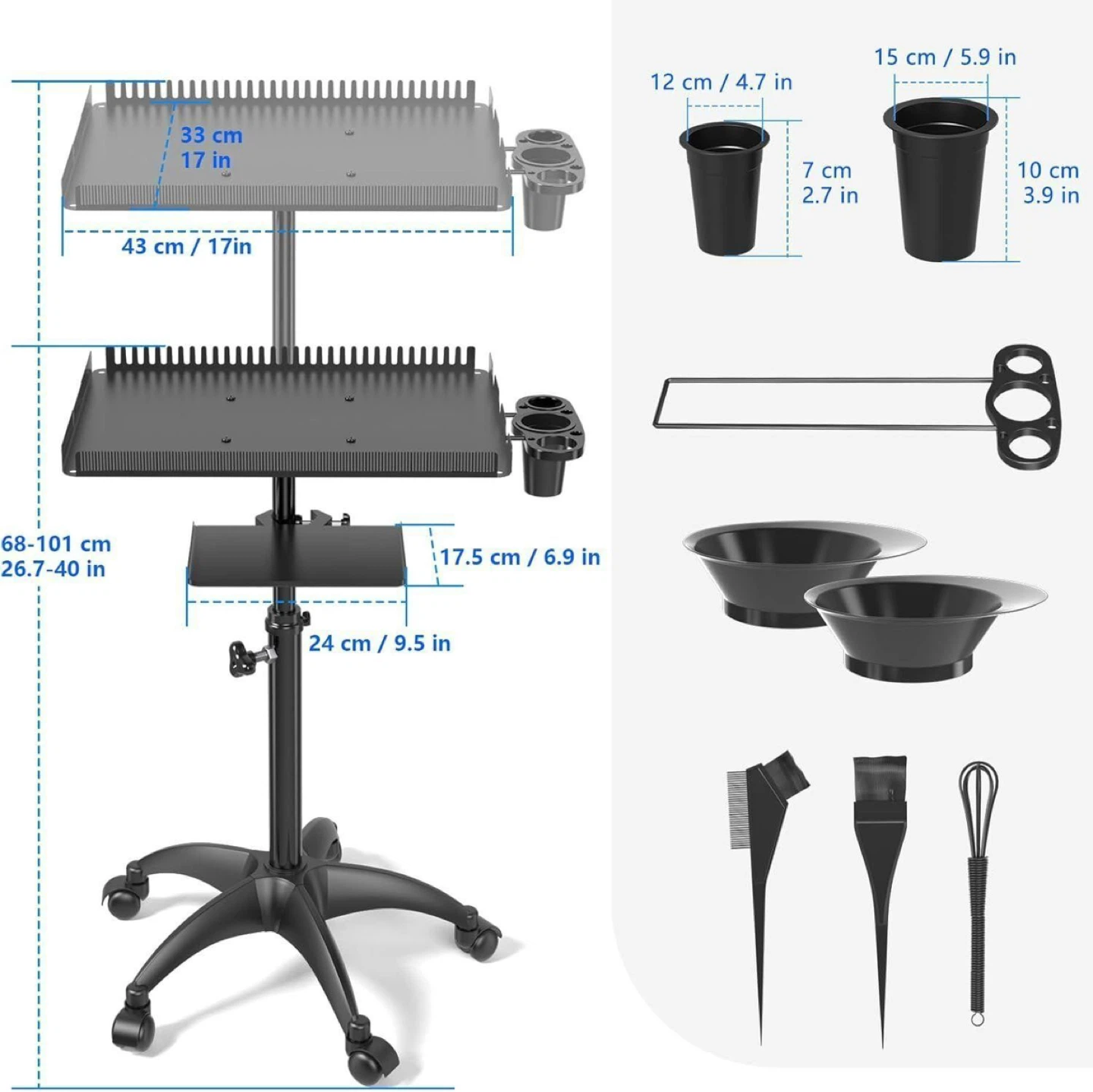 Rolling Hairdressing Salon Tray - photo 2