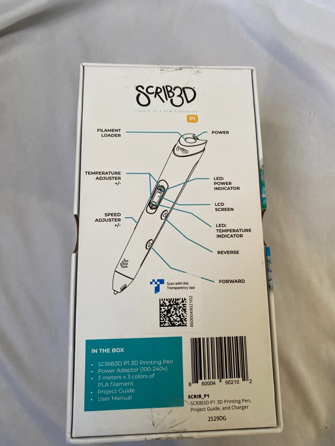 SCRIB3D P1 3D Printing Pen with PLA Filament - photo 3